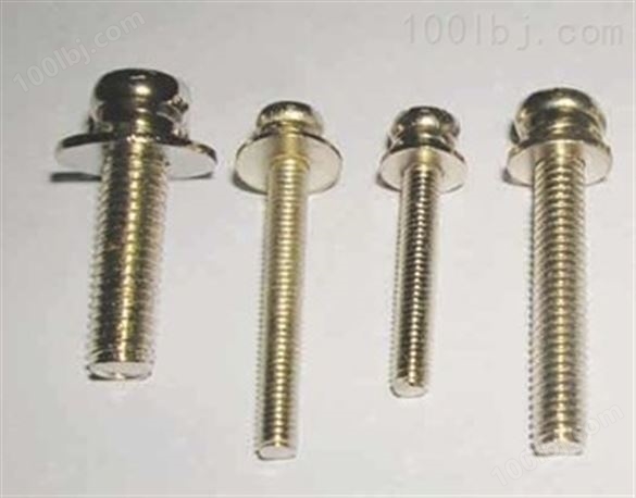 镀镍盘头三组合螺丝 不同规格 GB9074.8或GB9074.4