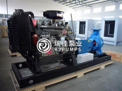 IS泵柴油机固定式水泵机组装箱