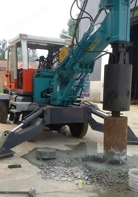 螺旋打桩机 复杂地形施工打桩机 打桩工程 专业生产*型旋挖钻