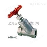 YGB-800中国台湾中鼎不锈钢明杆截止阀
