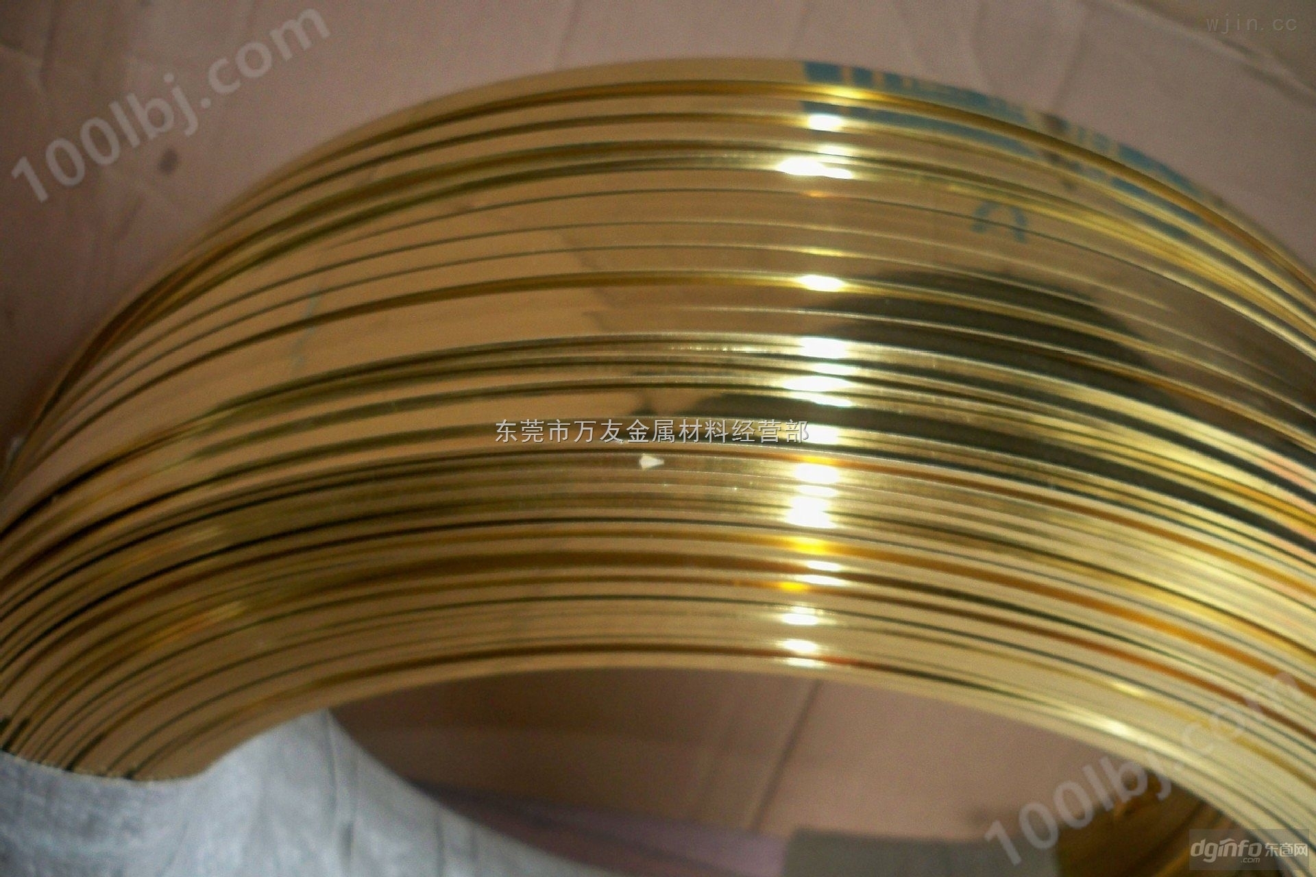 H62软态黄铜线1.0MM高韧性黄铜线价格江铜黄铜扁线批发